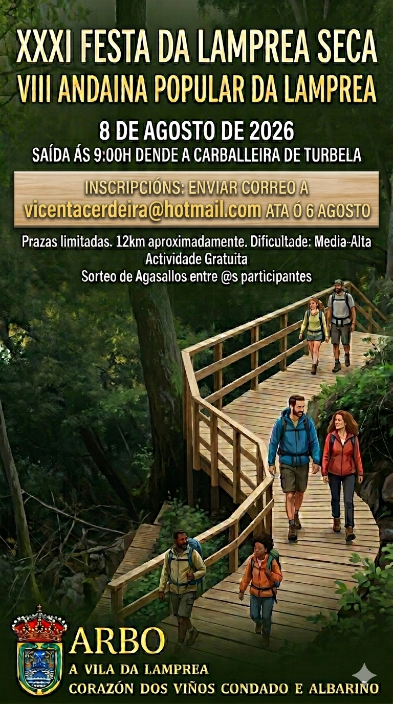1 Cartel Andaina Popular Lamprea SEca