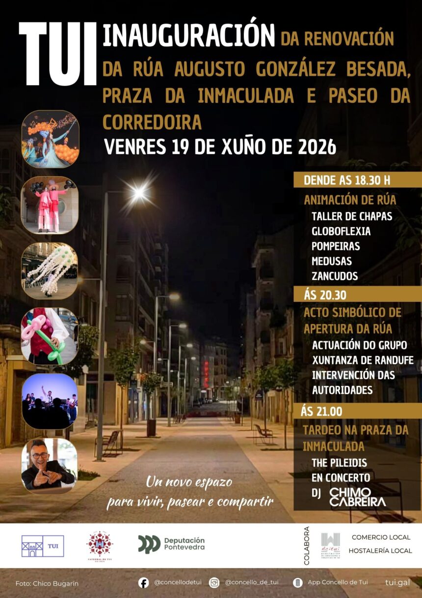 18062026 Cartel inauguracion AG Besada Inmaculada Corredoira