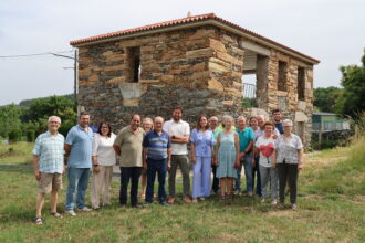 230626 Supervision traballos na parroquia de Meixonfrio