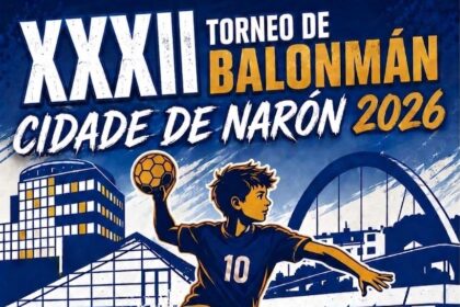 CARTEL XXXII Torneo Balonman Cidade de Naron