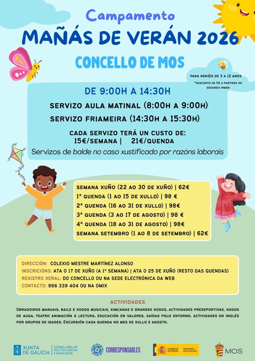 Campamento Manas de Veran 2026