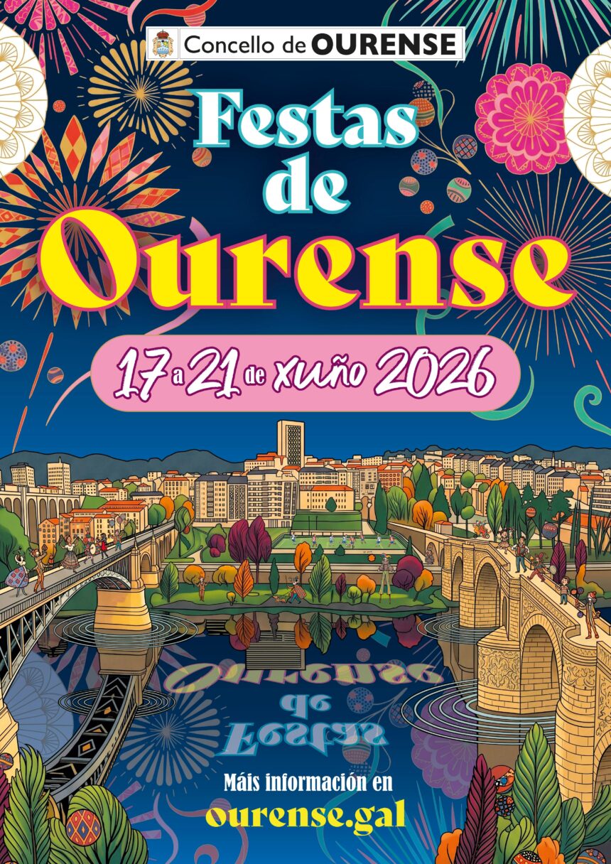 Cartel Festas Ourense 2026