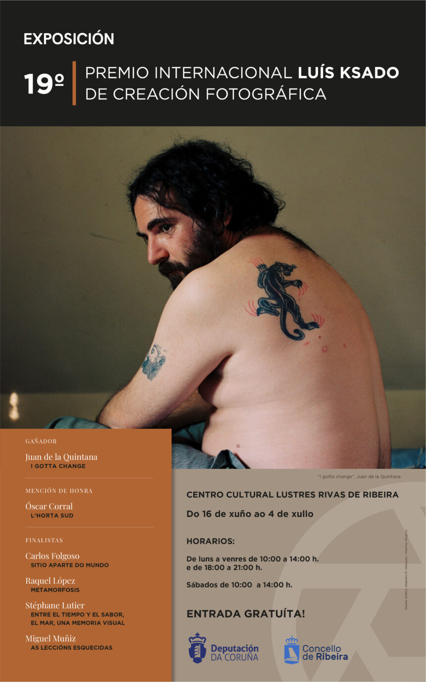 Cartel da exposicion fotografica Luis Ksado 2026