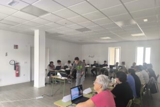 Clase teorica Obradoiro Emprego