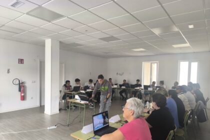 Clase teorica Obradoiro Emprego