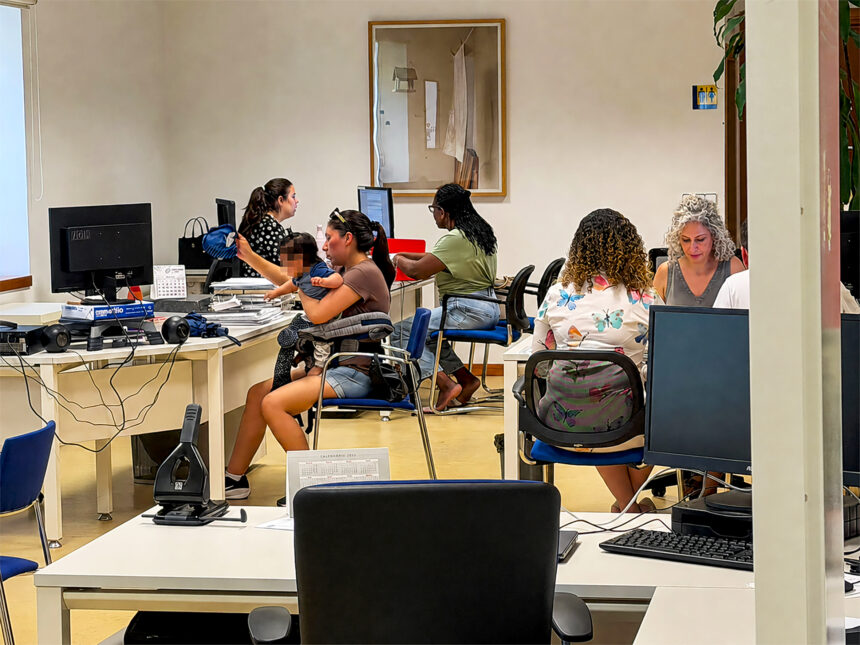 Foto servizo apoio migrantes