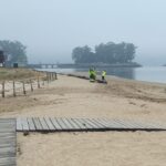 Limpeza praia Cesantes