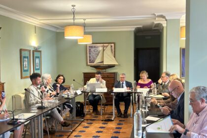 Luis Menor no Consello da Comision de Goberno de Vilas Termais 2