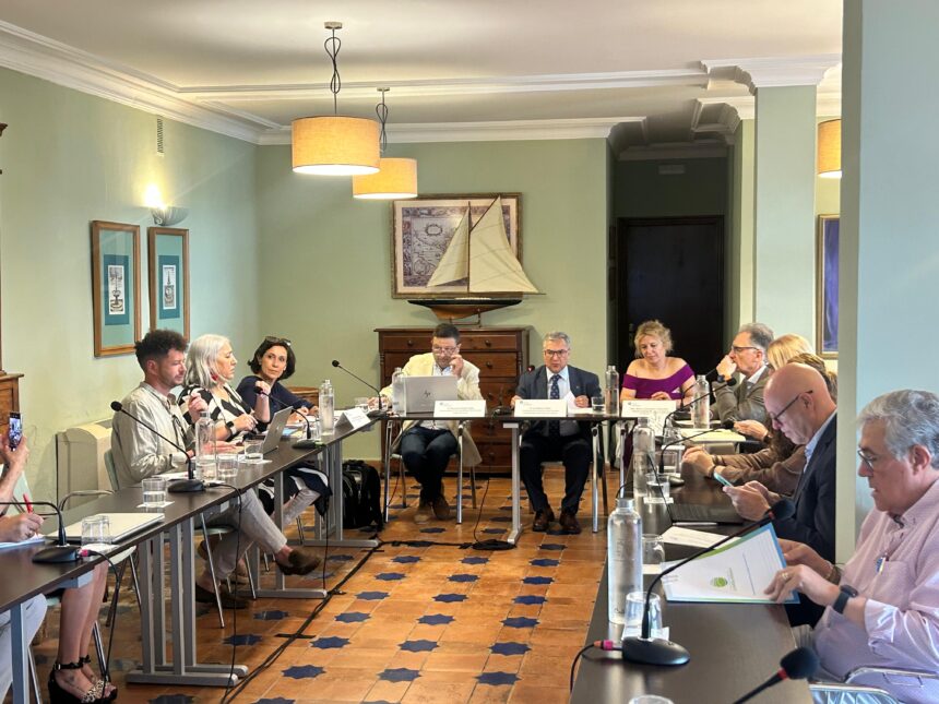 Luis Menor no Consello da Comision de Goberno de Vilas Termais 2