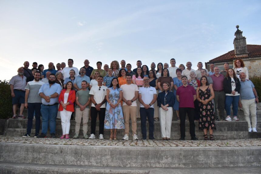 Nidia Arevalo reune no Pazo de Mos ao novo equipo directivo do PP local para iniciar o traballo cara as proximas eleccions municipais