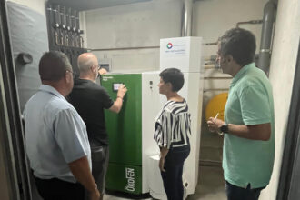 O Centro Social Polivalente estrea un sistema de calefaccioin maiis limpo eficiente e sostible