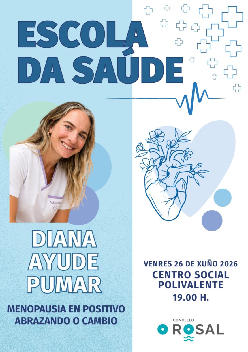O Rosal fala de menopausia sen prexuiizos na suia Escola da Sauide