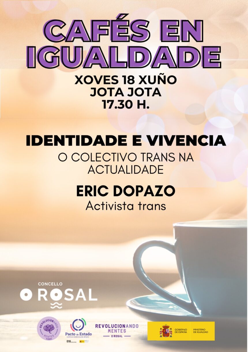 Os Cafeis en Igualdade despiidense cunha conversa sobre o colectivo trans