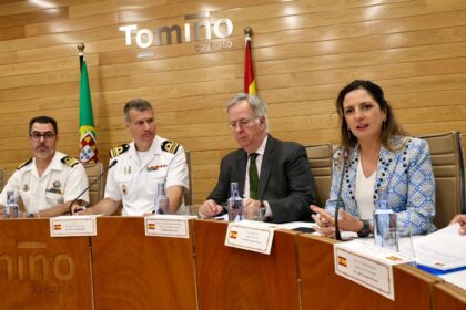 Tomino reune as autoridades espanolas e portuguesas para reforzar a cooperacion iberica