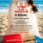 A solidariedade non colle vacacioens no Rosal