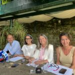 Alvarez Castro Roson e Muinos en rolda de prensa