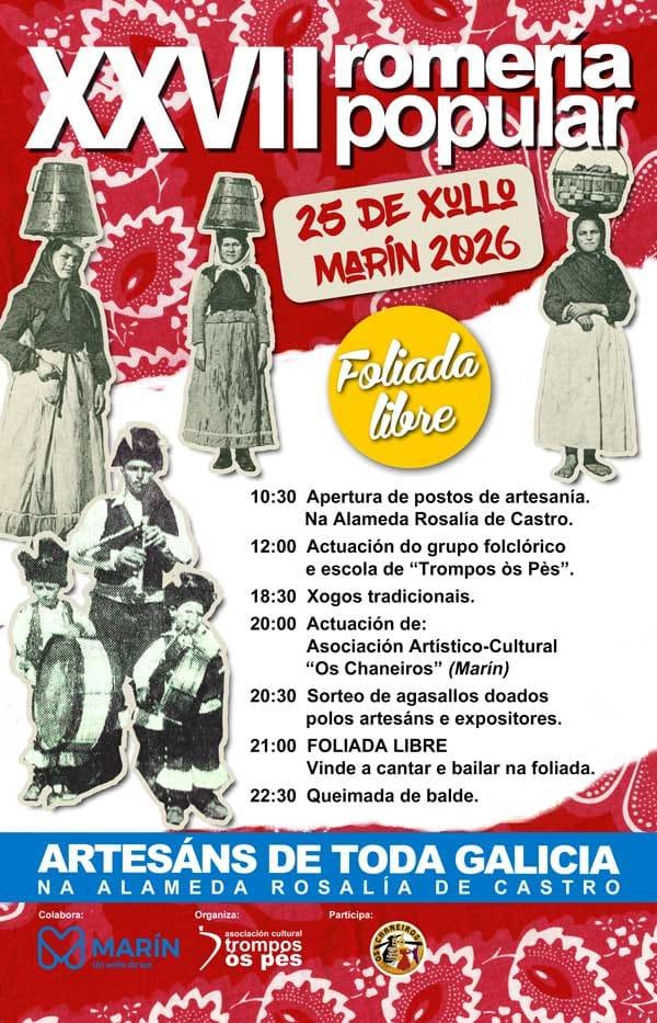Cartel Romaria popular