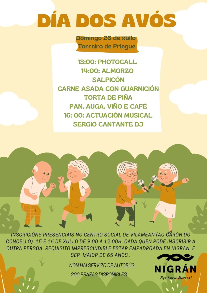 Domingo 26 de xullo no Torreiro de Priegue