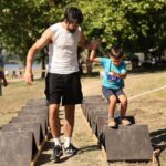 Mais de 350 pequenas e pequenos gladiadores conquistan a Eurocidade nun evento deportivo unico na comarca
