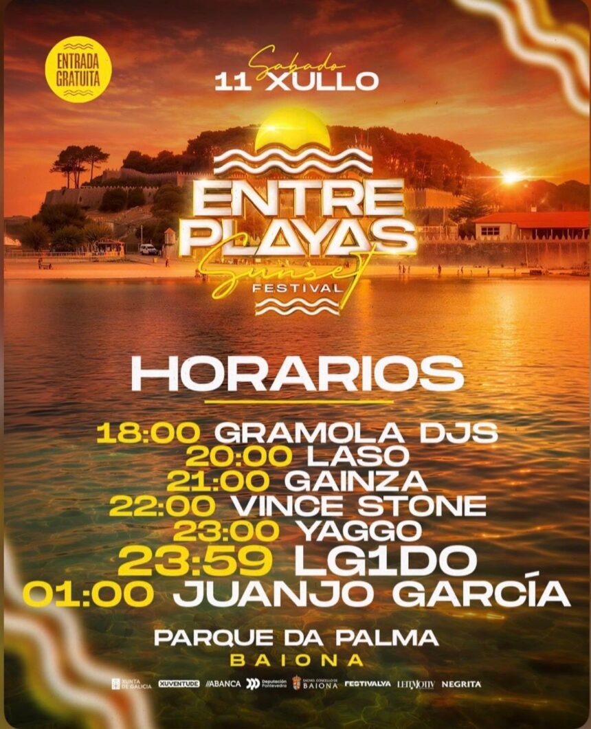 NP Entre Playas Sunset Festival Baiona 11 07 26