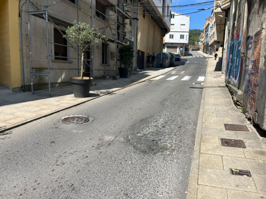 O BNG propon a renovacion da Rua Barreira para mellorar a seguridade viaria e peonil 2