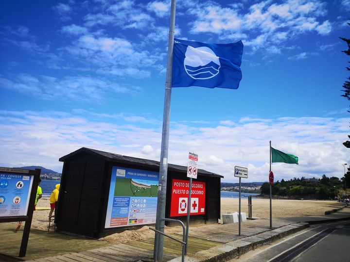 Praia Gandario Bandeira Azul