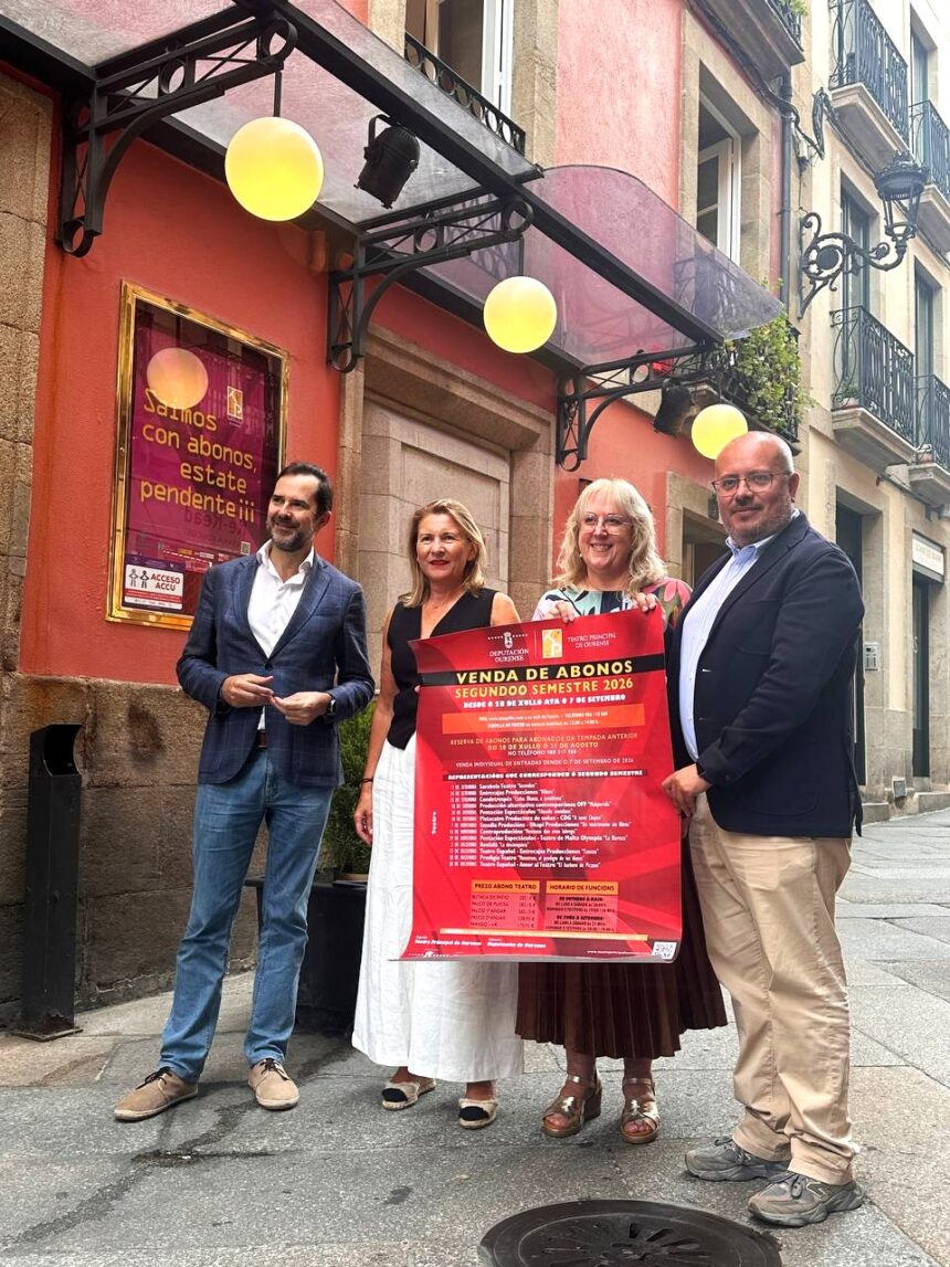 Presentacion da programacion do segundo semestre de 2026 do Teatro Principal 1