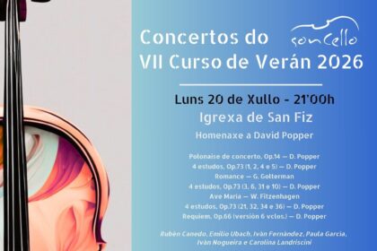 RRSS Programa concertos VII Curso Soncello Color