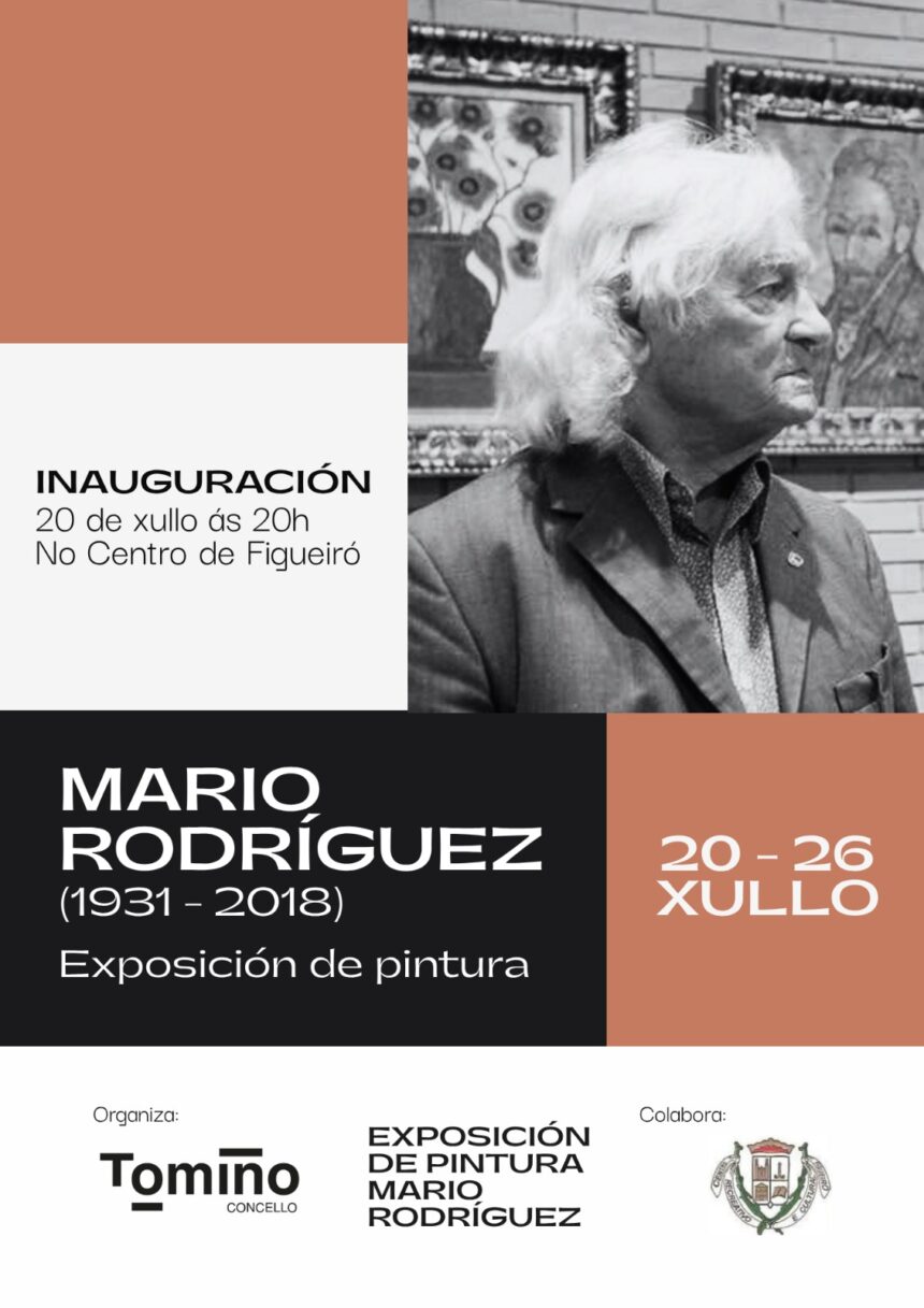 Tomino homenaxea a Mario Rodriguez referente da pintura galega no exilio