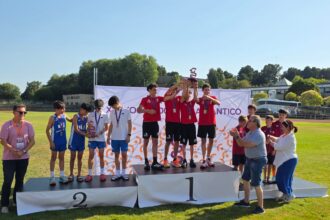 Atletismo podio 2