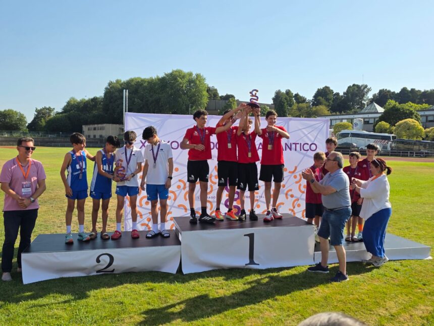 Atletismo podio 2