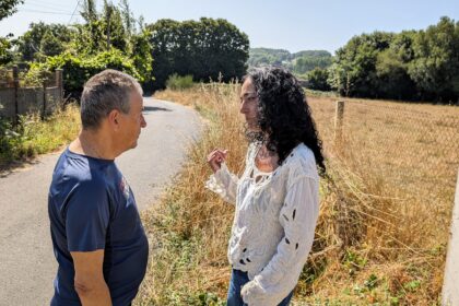 080826 foto O PSOE denuncia que Lugo inicia a segunda semana de agosto con preto do 60 dos desbroces do rural ainda pendentes