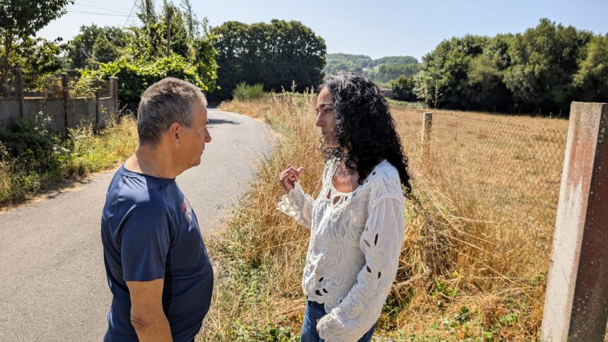 080826 foto O PSOE denuncia que Lugo inicia a segunda semana de agosto con preto do 60 dos desbroces do rural ainda pendentes