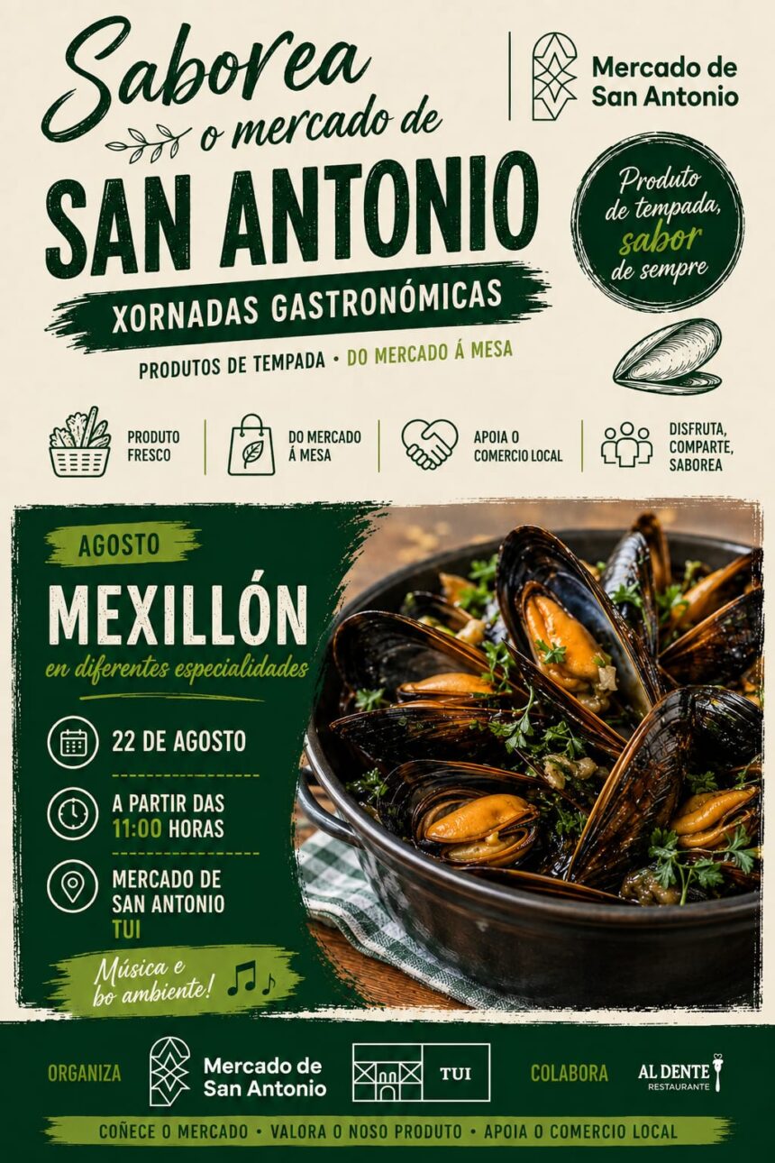 14082026 Saborea o Mercado de San Antonio Cartel agosto