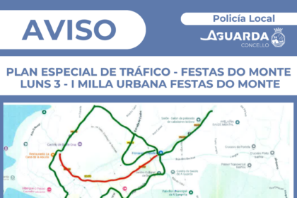 CORTES TRAFICO FESTAS DO MONTE