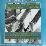 Cartel do VI Certame Cultural Aires de Dorna Mostra de talleres artesanais e culturais 2026