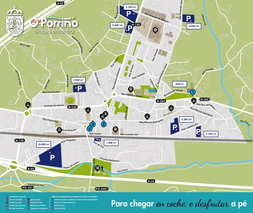 Mapa aparcadoiros
