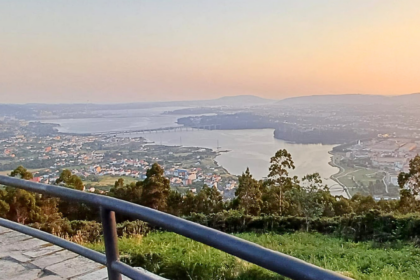 Solpor no miradoiro de Ancos