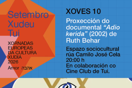 08092026 Setembro Xudeu Cinema xoves 10