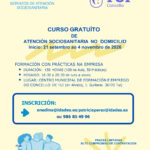 14092026 Cartel Curso Atencion Sociosanitaria