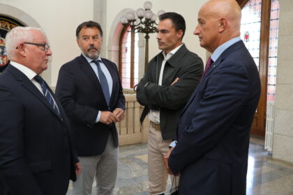 170926 Recepcion Presidente Colexio Axentes Comerciais Espana