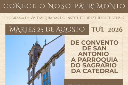 21082026 Remate ciclo Conece o noso patrimonio cartel