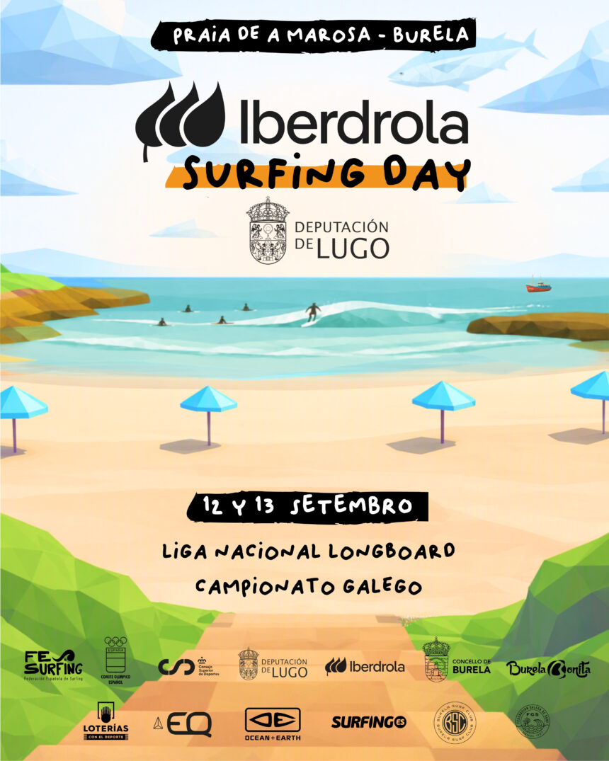 260826 Cartel Iberdrola Surfing Day Burela