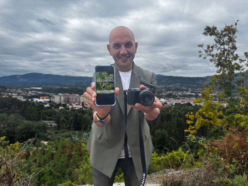 Alejandro Lorenzo en mirador chenlo
