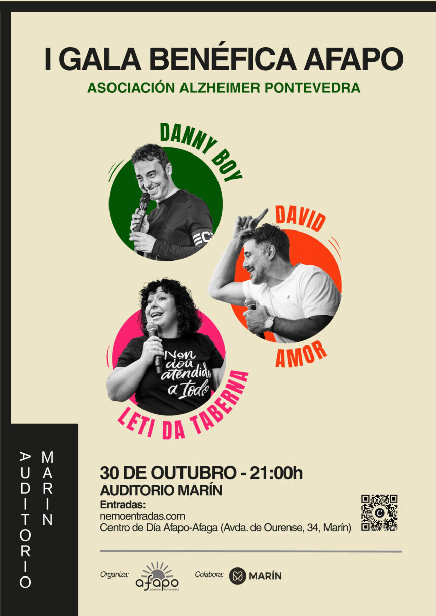 Cartel I Gala Benefica Afapo Auditorio