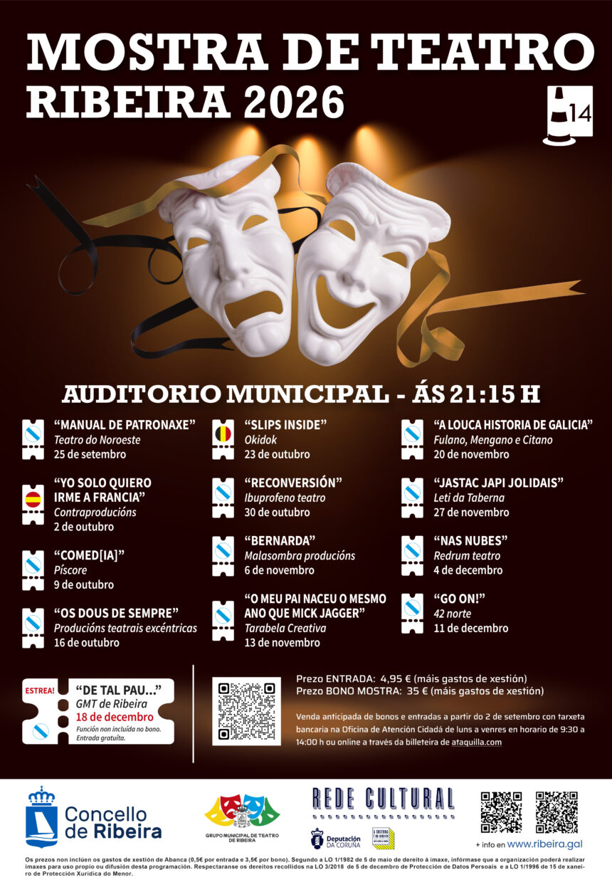 Cartel da mostra de teatro 2026