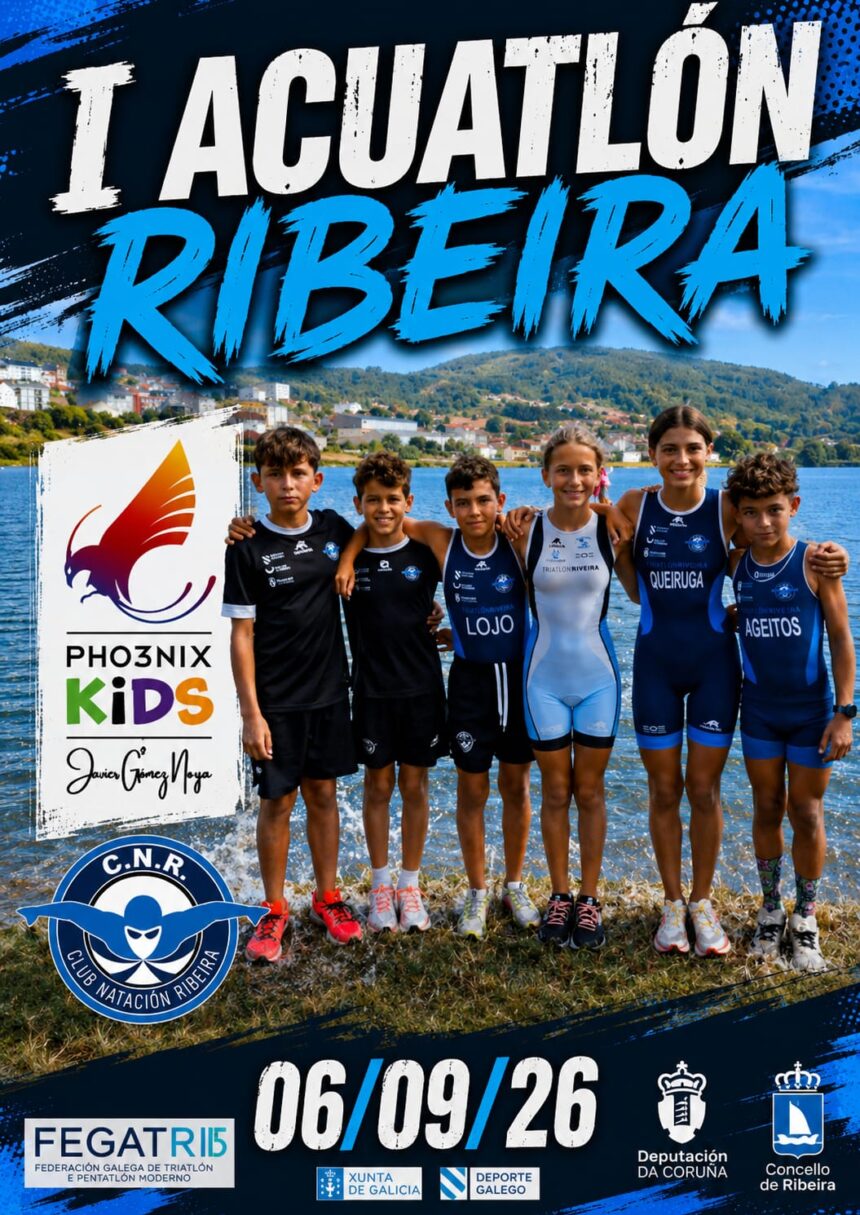 Cartel do I Acuatlon Ribeira 2026