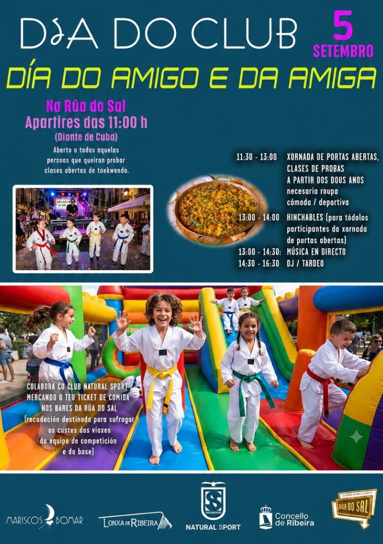 Cartel do acto do 30 aniversario do Natural Sport Setembro 2026