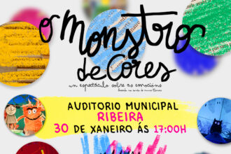 Cartel do espectaculo O Monstro de Cores Xaneiro 2027