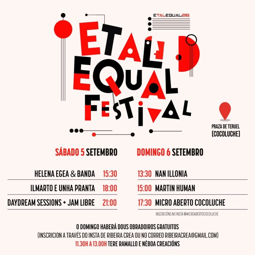 Cartel do festival Etal Equal 2026